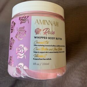 New Aminnah Rose Whipped Body Butter
